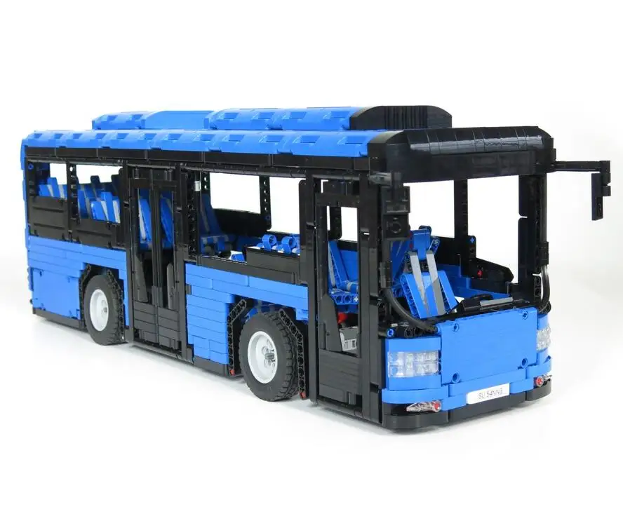 MOC RC Функция питания MOC-5161 автобус моторная техника наборы строительные блоки кирпичи diy игрушка подарок