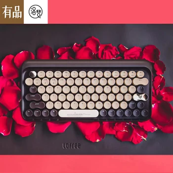 

Youpin Lofree Dot Bluetooth Mechanical Keyboard-Chocolate Valentine's Day Gift Light Buckle Your Lover`s Heart Bring Sweet