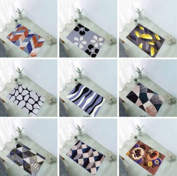 

Karpet Alas kaki Size S 40*60cm Velvet Carpet 5D Floor Living room Carpet Bedroom Balcony Bathroom Door Mat Floor Mat Fitting