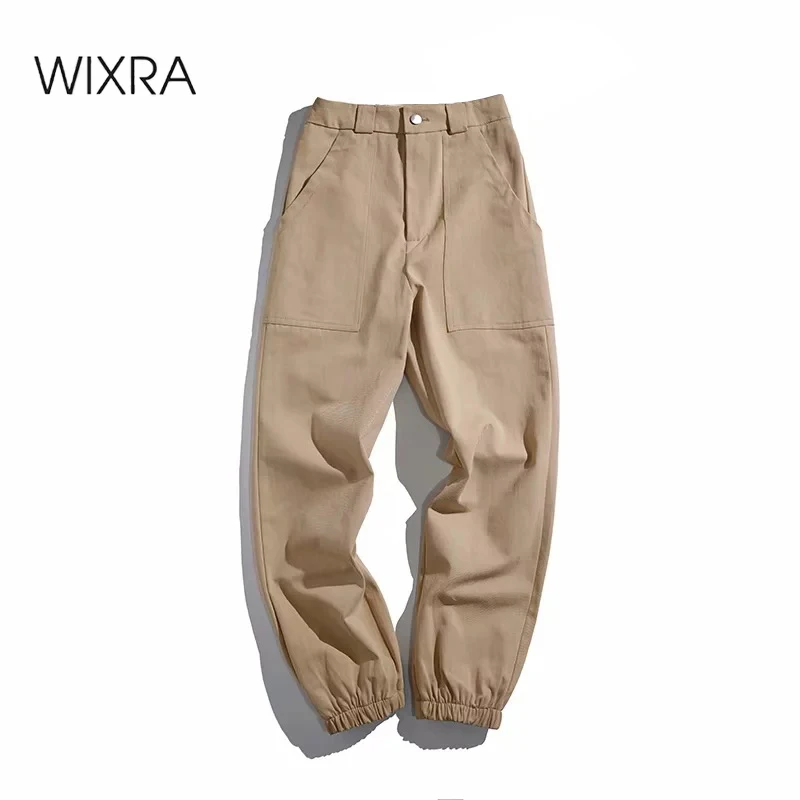 Брюки-карго Wixra Женские однотонные повседневные свободные штаны спортивная