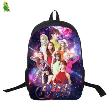 

Kpop Twice Fancy You Backpack Mochila School Bags for Teenage Girls Boys Na Yeon Laptop Backpack Women Men Travel Shoulder Bags