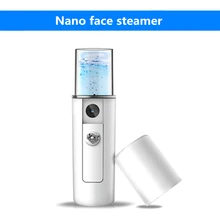 Ручной нано-пароварка для лица, распылитель, USB Перезаряжаемый, гидратация лица, уход за кожей, увлажнитель, спа, косметическое оборудование для увлажнения