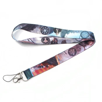 

PC1049 Wholesale 20pcs/lot Viking Tags Strap Neck Lanyards For Keys ID Card Gym Mobile Phone USB Badge DIY Rope Chain Necklace