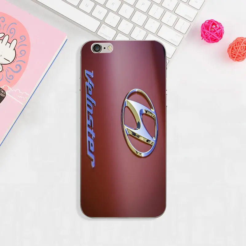 image 2 Чехлы для мобильных телефонов из мягкого ТПУ с логотипом Hyundais для iPhone 4, 4S, SE, 5, 5S, 5C, 6, 6 S, 7 Plus, 8, 8 Plus, X, XS, XR, MAX, Capinha - Цвет: image 2
