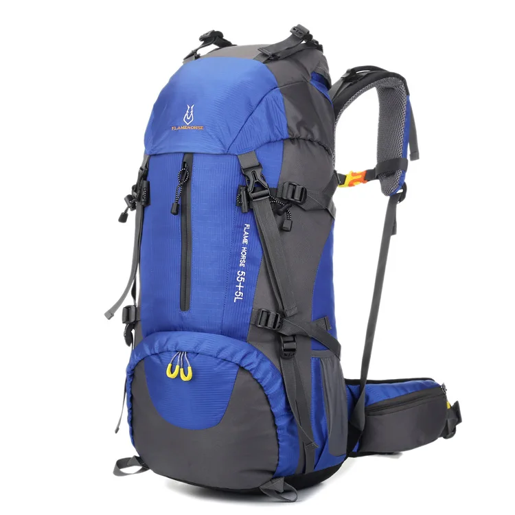 Good Product  Outdoor Sports Hiking Bag Open Country Camping Backpack Profession Water Resistant 60L Mountaineeri