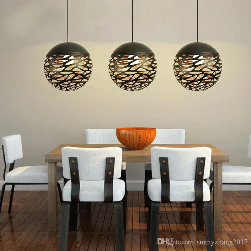 

Современная светодиодная Подвесная лампа, металлическая Подвесная лампа с держателем E27, вырезанный стиль, новый стиль для гостиной, бесплатная доставка