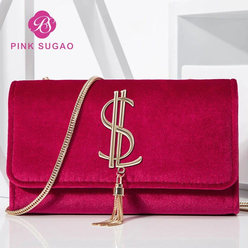 

Pink sugao luxury handbags women bags designer leath handbag chain bags for women 2019 fashion shoulder bag girls designer bag