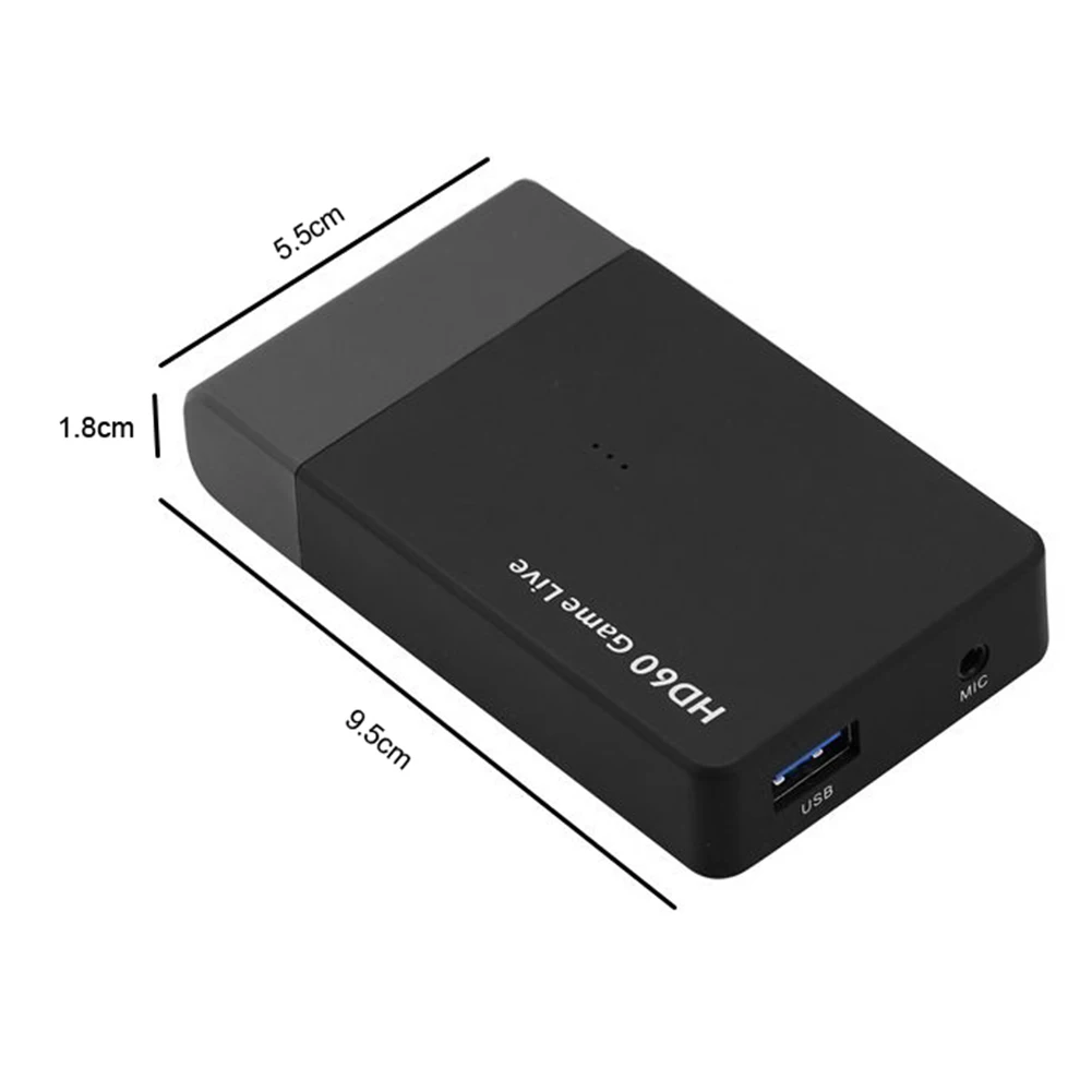 Видеокарта 4K 1080P USB 3 0 HDMI широкий спектр применения Простота захвата игры прямая