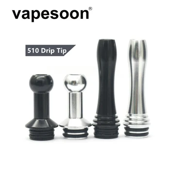 

Taste type Aluminum 510 Drip Tip Vape Mouthpiece for e-Cigarette 510 Atomizer Tank Vaporizer