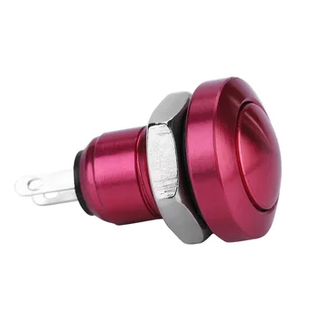 

8mm Mini Momentary Push Button Built-In IP 65 Waterproof Ring Can Be Used For Horn Power Start Switch Of Your Vehicle