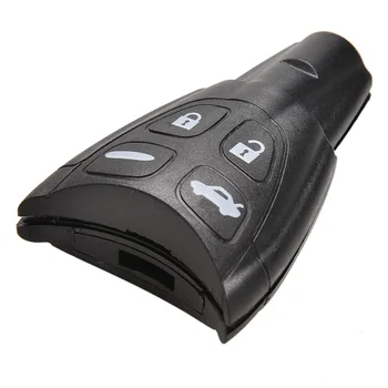 

1PCS Key Case For Car Key Shell For SAAB 93 95 9-3 9-5 WF Replacement Keyless Entry 4 Button Remote Key Shell Top Quality
