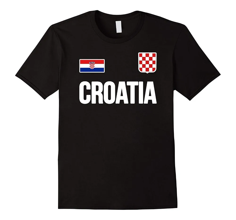 Хорватская футболка хорватский флаг Hrvatska Джерси стиль мужской футболист Legend Soccers