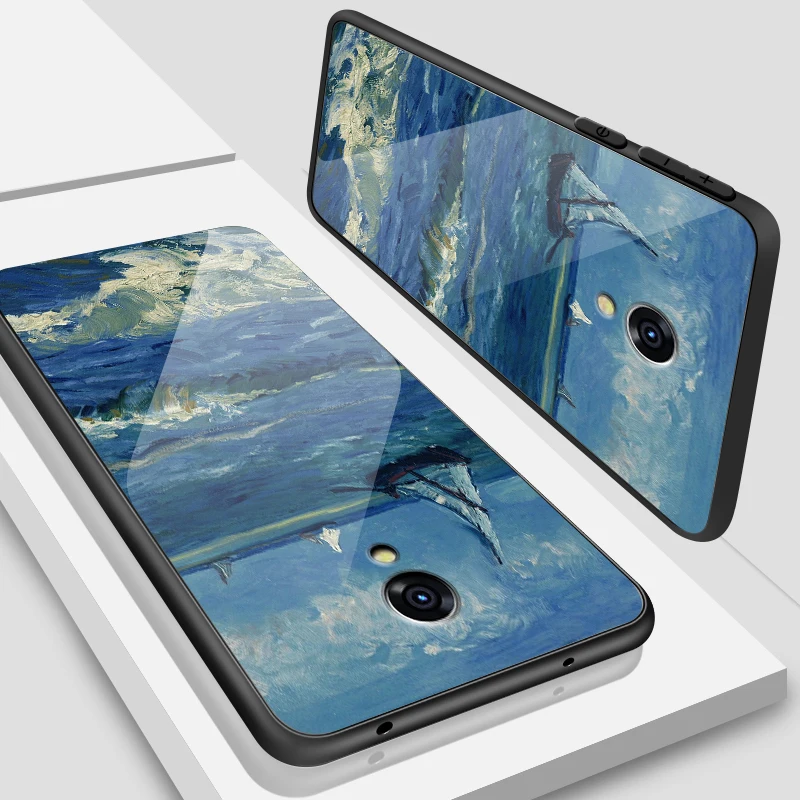 W112 Для iPhone 6S 5s SE 6 7 8 Plus XR XS MAX противоударный чехол из закаленного стекла для Meizu M8 M5 M6 M9 Note 16th Plus роскошные чехлы для телефонов - Цвет: W112