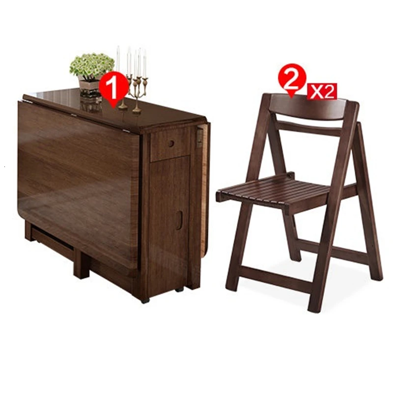 MODEL H Плианте Meja Makan Tavolo piegevole Escrivaninha Eettafel кухня Оро Ретро Plegable Mesa De Jantar складной обеденный стол - Цвет: MODEL H