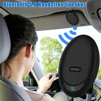 

Universal Wireless Music Car Bluetooth V5.0 Hands-free Speaker Phone with Sun Visor Vlip for Cars