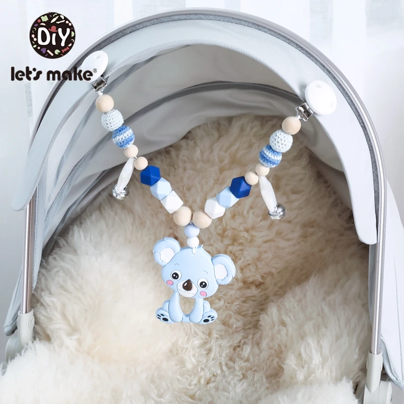 1 шт. силиконовый Прорезыватель для зубов Let'S Make детские игрушки малышей