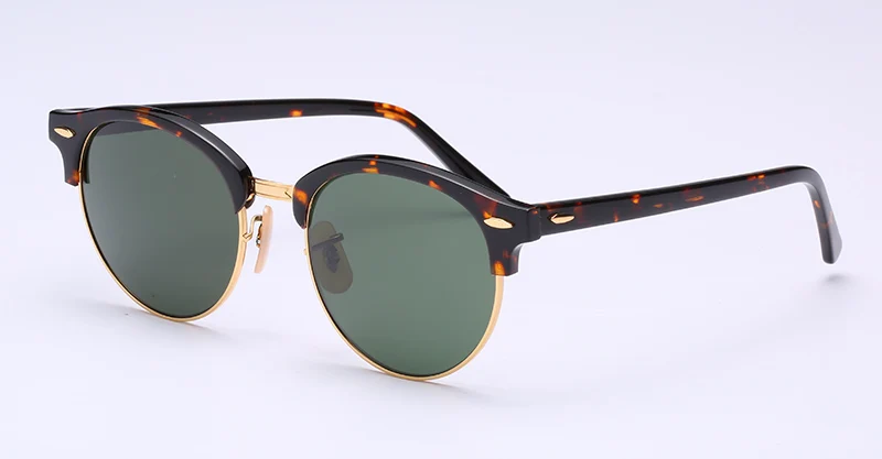 Унисекс Ретро ацетатные лучи розовые солнцезащитные очки es UV400 Oculos De Sol брендовые дизайнерские Зеркальные Солнцезащитные очки женские стеклянные линзы очки 4246 - Цвет линз: L6