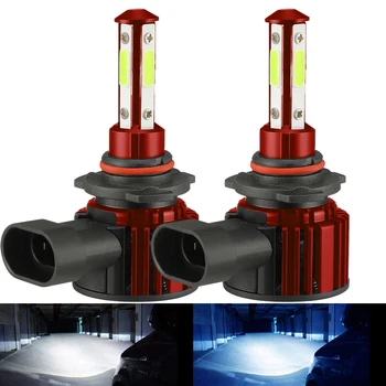 

2PCS 360 Degree 3D car led headlight h7 H8 H9 H11 9006 9006 HB3 HB4 LED 10000lm COB chip LED Car Headlamp Fog light Bulb 12v 24v