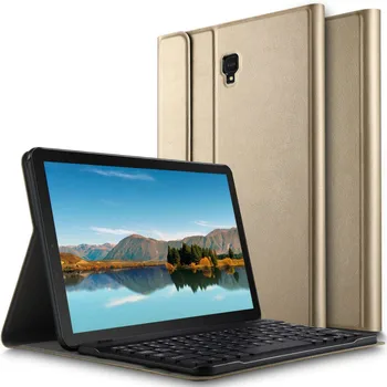 

Wireless Bluetooth Keyboard Tablet Cover For Samsung Galaxy Tab S4 10.5 inch SM-T830 SM-T835 Case PU Leather Flip Stand Coque