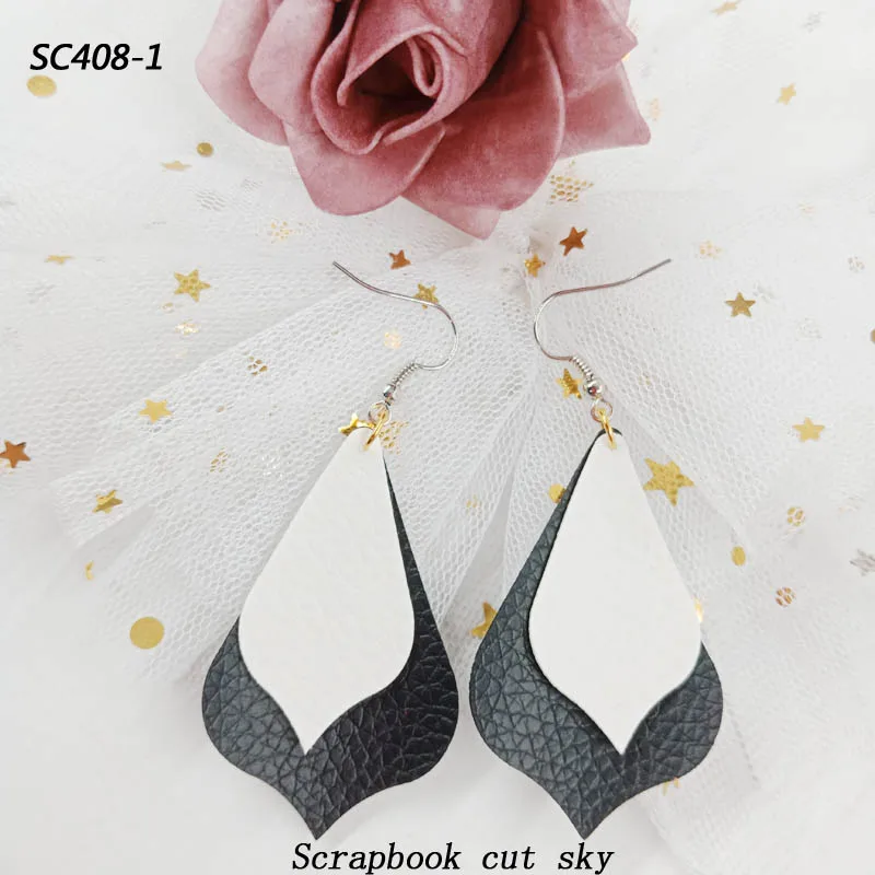 Earring-SC408 скрапбукинга срезанное небо и стальные деревянные штампы совместимы с большинством машин