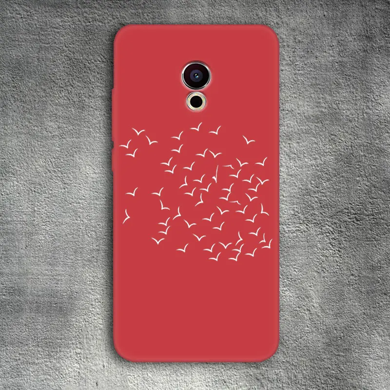 Яркие цвета матовые чехол для Meizu M5 M6 Note 15 Lite Plus E3 MX6 Pro 6 5 M6S Силиконовые ТПУ чехлы для телефонов OnePlus 5T черный корпус - Цвет: 14