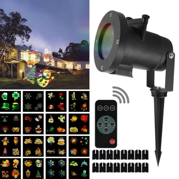 

Christmas Moving LED Snowflake Lights Projector Snow Lamp Stage Light Laser Xmas Car FM Transmitter Function For IPhone IPad