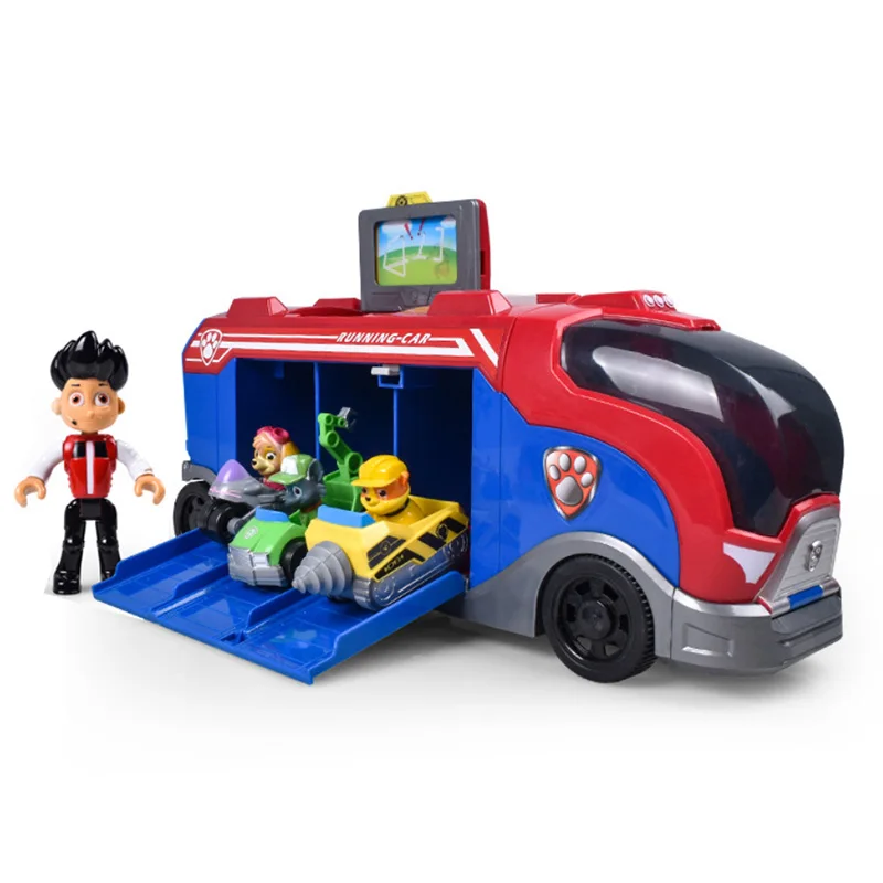 Paw Patrol собака игрушка полный командный центр самолет яхта паром Marshall щебень Чейз Скай Райдер патрула Kainina фигурка лапа игрушка - Цвет: 2