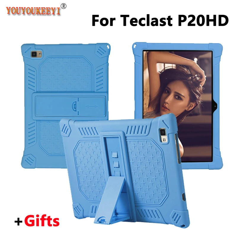 

Силиконовый чехол для планшета Teclast P20HD 2020, 10,1 дюйма, защита от столкновений, чехол для teclast P20
