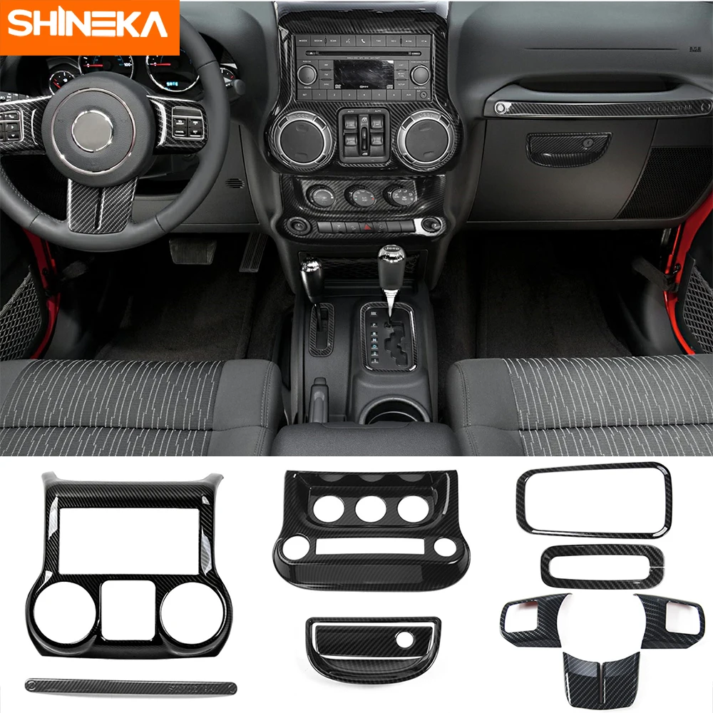 Carbon Fiber Car Seat Adjust Decoration Cover Trim For Jeep Wrangler JL 2018 ABS Carbon Fiber Car Seat Adjust Decoration Cover Trim For Jeep Wrangler JL 2018 ABS