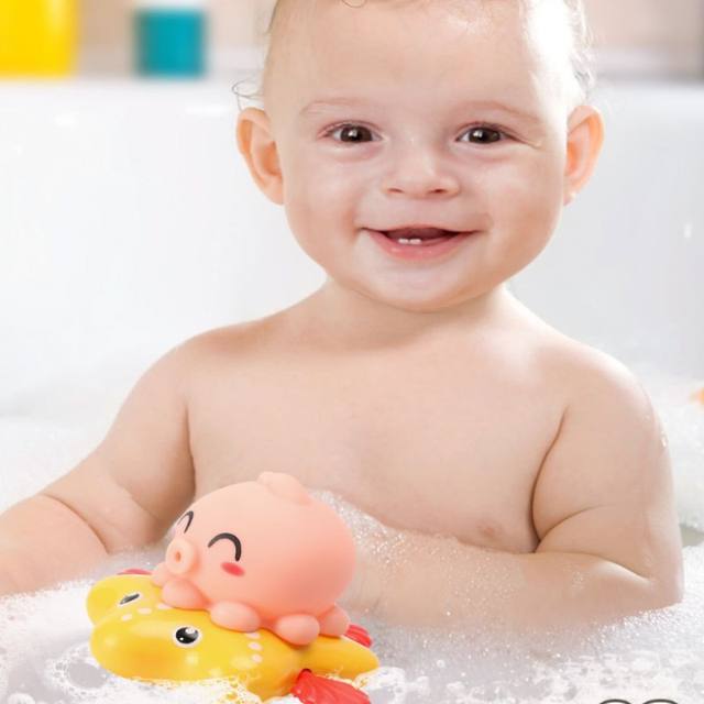 Bath Toy Octopus Dolphin Spray Water Baby Shower Boy Bathing Bathroom Newborn Children Baby