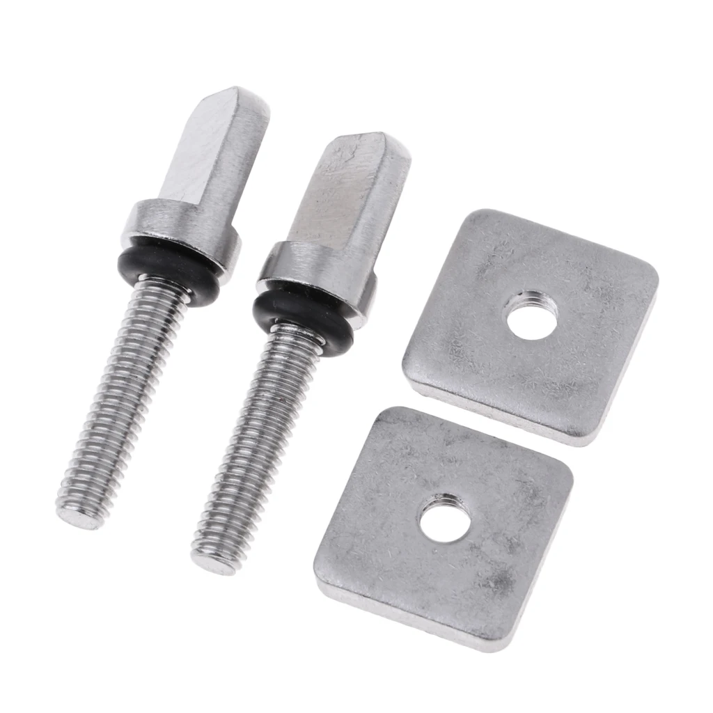 2 Sets 316 Stainless Steel Fin Screw For Surfingboard  