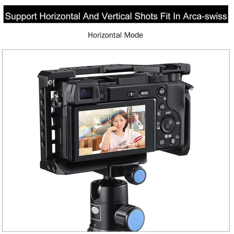 Универсальный VIJIM CA-01 держатель для камеры с ручкой для sony A6500A6400A6300A6100 аксессуары для камеры новинка