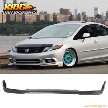 

Fit For 2012 Civic Sedan USDM Model Modulo Front Bumper Lip Spoiler PU