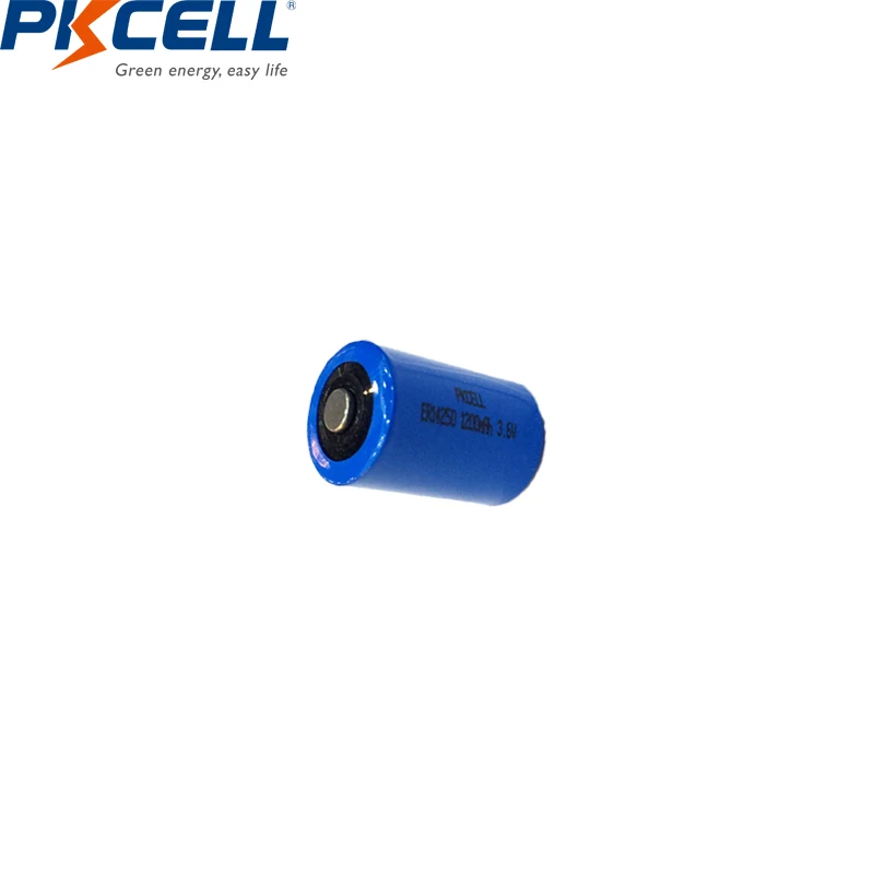 50 шт. Pkcell 14250 1200 мАч батарея 3,6 В 1/2aa LiSOCl2 er14250 литиевые батареи для gps литиевая батарея Замена Saft LS14250