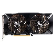 Видеокарта Palit PCI-E PA-RTX2060 DUAL OC 6G NV RTX2060 6144Mb 192b GDDR6 1365/14000 DVIx1/HDMIx1/DP