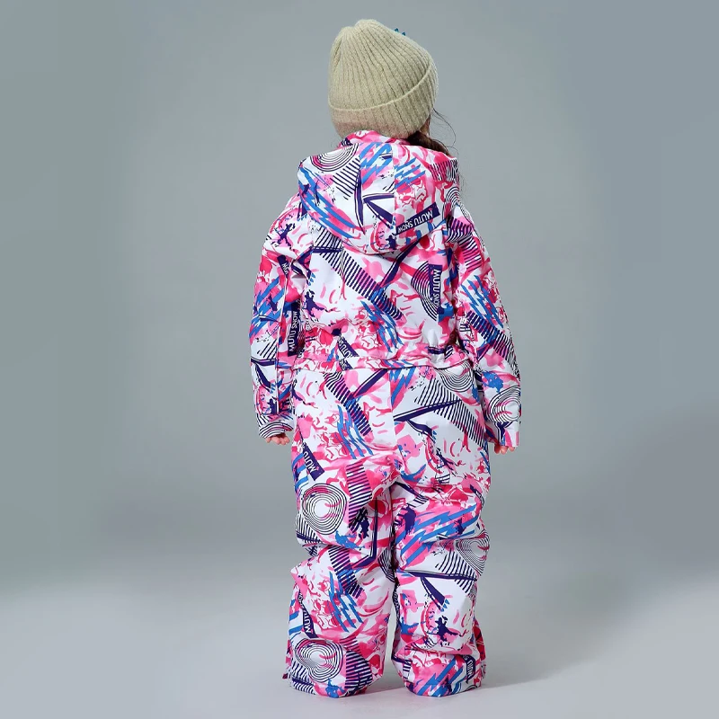 Waterproof Snowboard Jacket& Pant Snowsuit Breathable Windproof Skiing Clothing Set with Hooded Unisex