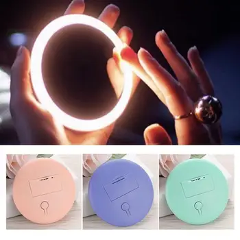 

One-for-one Mini Illuminated Makeup Mirror Portable LED Illuminated HD Makeup Smart Mirror