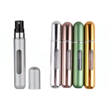 MUB-8 мл портативный многоразовый мини-флакон-спрей для духов, Алюминиевый распылитель, дорожный флакон для духов, пустой косметический контейнер