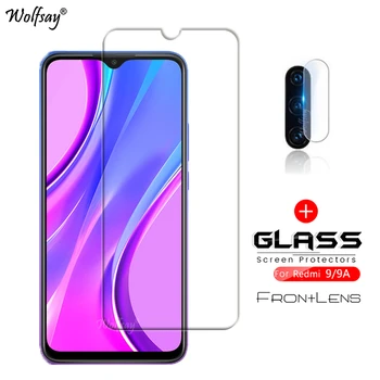 Перейти на Алиэкспресс и купить Для Xiaomi Redmi 9 стекло для Redmi 9 стеклянная пленка для экрана Защитная пленка для объектива камеры для Xiaomi Redmi 9 9A 9C закаленное стекло