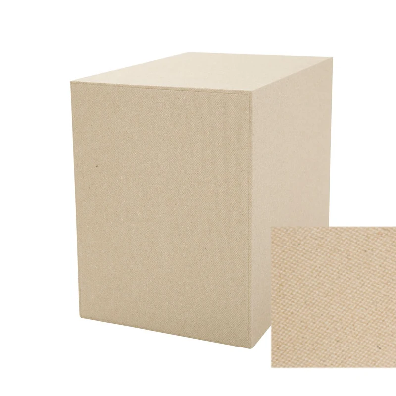 3 Layers Storage Cardboard Cabinet Office Desk Top Organizer Home 3 Drawers Cabinet Beige Faux Linen Natural Wood Paper(2PCS)