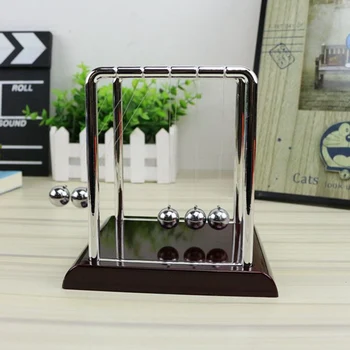 

Newton Cradle Steel Balance Ball Physics Science Pendulum Desk Table Decor Toy School Early Childhood Education Supplies
