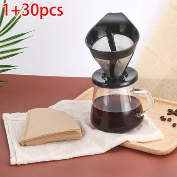 

Universal Stainless Steel Reusable Drip Coffee Filter DIY Coffee Prevent Hot Household Kitchen Tool Part