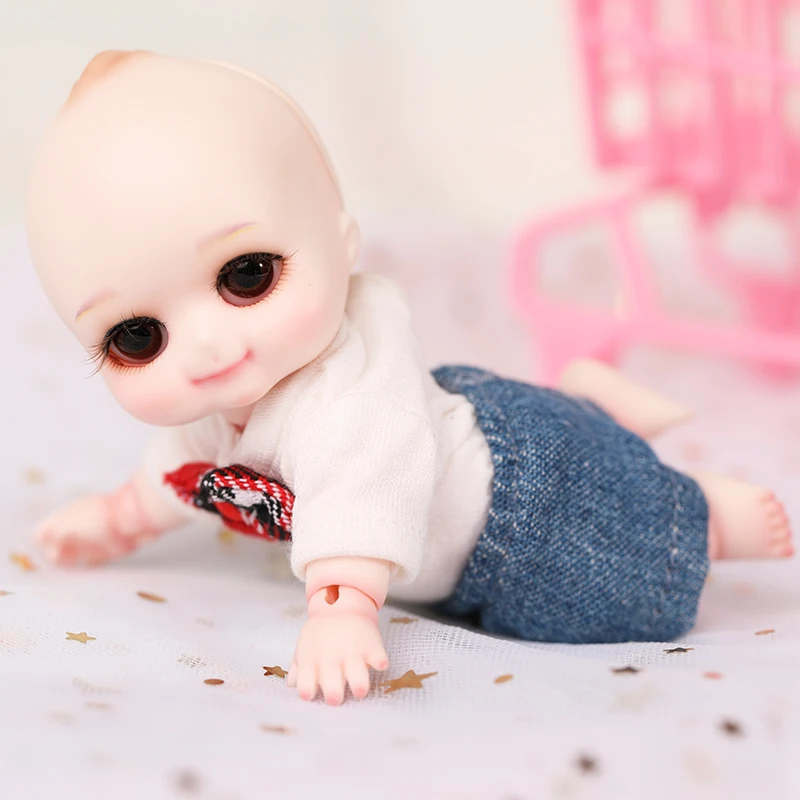 BJD SD кукла ЧОО счастливая 1/8 детская Кукла шарнирная милая подарок полный
