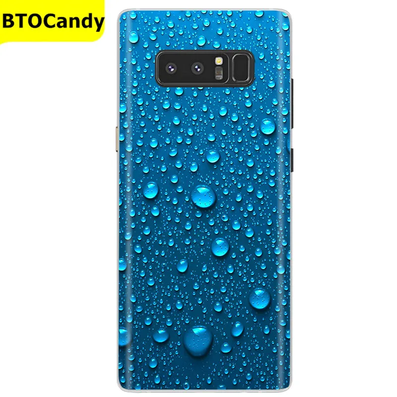 For Samsung Galaxy Note 8 Case N950F N950 Soft Tpu Silicone Case For Samsung Galaxy Note 8 Note8 Back Phone Cases Coque Fundas mous wallet Cases & Covers