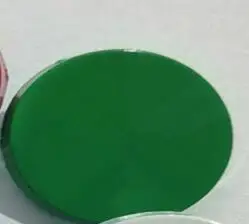 1 lot=10 pieces sewing accessories high-grade metal buttons big white logo suit coat button 22mm cc18 - Цвет: cc18green white logo