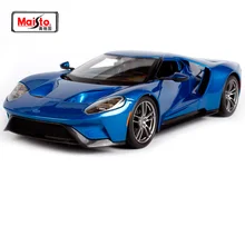 Maisto 1:18 ford gt желтый серебристый синий автомобиль литой под давлением Изысканная Роскошная Игрушечная модель автомобиля Коллекционная модель автомобиля для мужчин подарок 31384