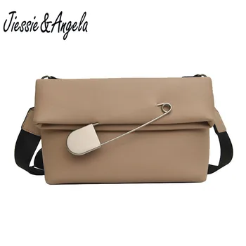 

Jiessie & Angela Luxury Handabgs Women Bags Designer Messenger Bag Women Shoulder Bag Big Bag Women Leather Bags Bolsa Feminina
