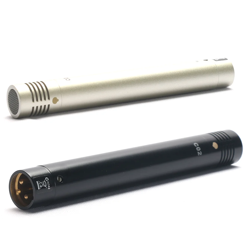 headphones with mic SAMSON C02 C 02 O2 One Pair Condenser  small-diaphragm Suspension pencil Shockproof Clip Microphone  Piano Mic Pencil Type mics