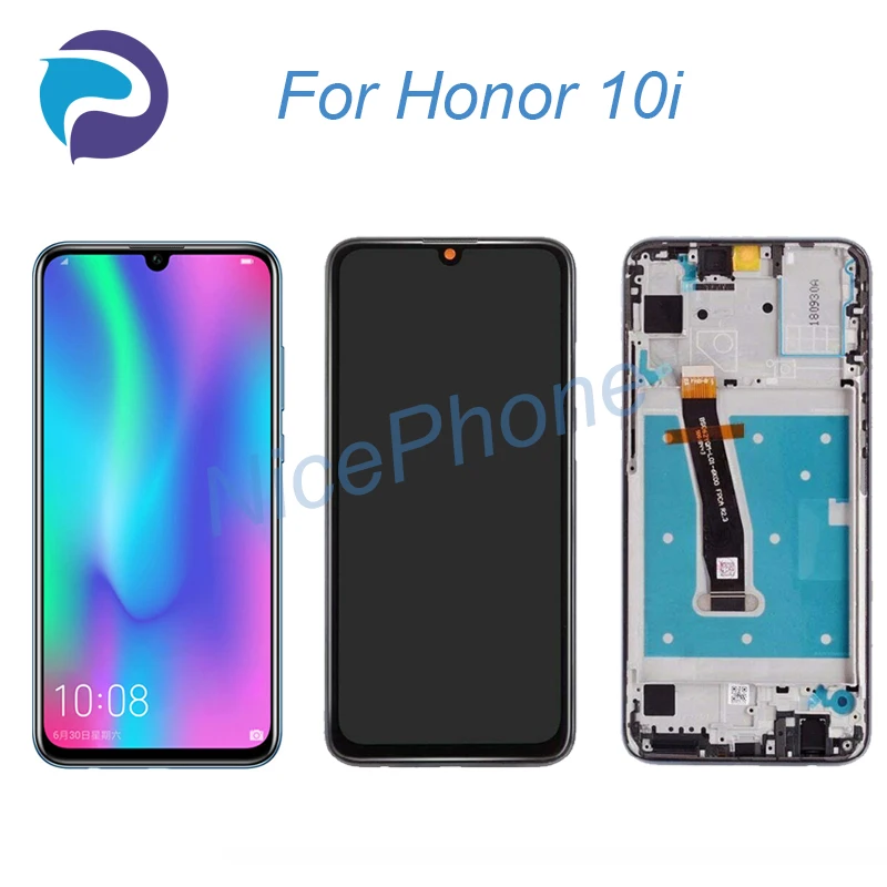 ЖК-экран + сенсорный дигитайзер HRY-LX1T дюйма для honor 10i, сменный ЖК-экран в сборе