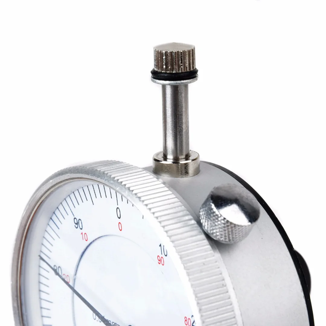 1pc Durable 0.01mm/0-10mm Accuracy Dial Indicator Metal Indicator Gauge Dial Indicator Concentricity Testing Measurement Tools